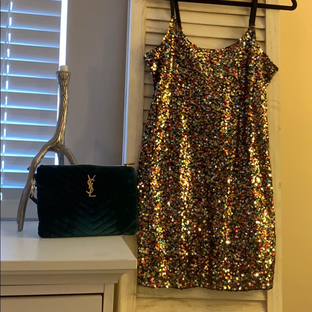 Free People Sequin Party Dress